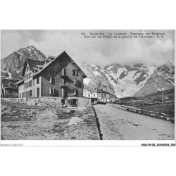 ANKP9-0695-05 - LE LAUTARET - Descente dur briançon - Vue sur les hotels et le glacier de l'homme