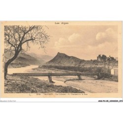 ANKP11-0912-05 - TALLARD - Le chateau - La durance et le roc