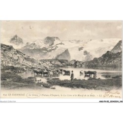 ANKP9-0766-05 - LA GRAVE - Plateau d'emparis - Le lac leris et le massif de la meije