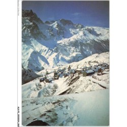 ALXP2-0135-05 - LA GRAVE - Vus du hameau des hieres - Le grand pic - Le rateau - La meije