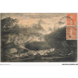 ANKP10-0809-05 - Le village de LA GRAVE - La meije et ses glaciers