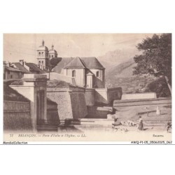 AWQP1-0032-05 - BRIANCON - Porre d'italie et l'église