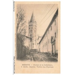 AWQP2-0090-05 - EMBRUN - Clocher de la cathédrale - A droite caserne - Vallier-la-peyrouse
