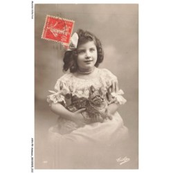 AYNP9-0769-CHAT - Fillette et chat