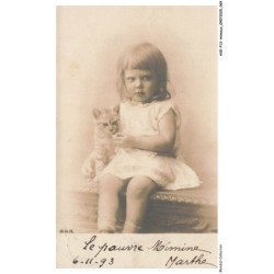 AXEP13-0985-ANIMAUX - Chat et fille
