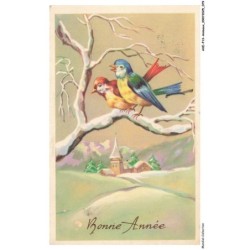 AXEP13-0990-ANIMAUX - Oiseau - Bonne année
