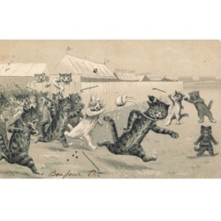 MIKII-011 CHATS HUMANISE PAR ILLUSTRATEUR LOUIS WAIN