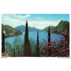 AZRP1-0005-ITALIE - LUGANO - San Salvatore e Ponte di Melide Visti da Castagnola