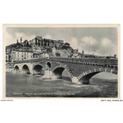 AZRP1-0012-ITALIE - VERONA - PONTE DELLA PIETRA E CASTEL S PIETRO