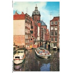 AZRP11-0732-HOLLANDE - AMSTERDAM - La Pittoresque Ouedezijds kolk