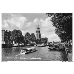 AZRP11-0736-HOLLANDE - AMSTERDAM - Oude Schans met Montelbaanstoren