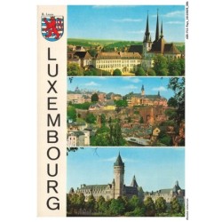 AZRP12-0839-LUXEMBOURG - LUXEMBOURG - Cathedrale - Panorama - Caisse d'epargne