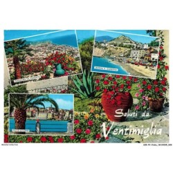 AZRP2-0085-ITALIE - RIVIERA DEI FIORI - Salutations de Ventimiglia