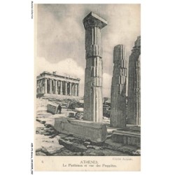 AZRP3-0161-GRECE - ATHENES - Le Parthenon et vue des Propylees