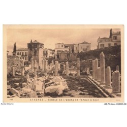 AZRP3-0164-GRECE - ATHENES - TEMPLE DE L'AGORA ET TEMPLE D'EOLE