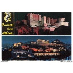 AZRP3-0184-GRECE - ATHENES - L'Acropole illuminee