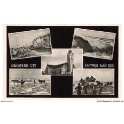 AZRP8-0455 PAYS BAS - GROETEN UIT KATWIJK AAN ZEE