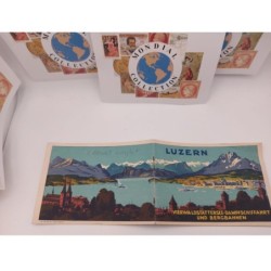 MIKIKP9-006 SUISSE LUZERN DEPLIANT HORAIRE BATEAU NAVETTE
