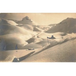 MIKIL-051 SUISSE PULVERSCHNEE CARTE PHOTO GYGER NÂ° 3036 SKIEUR