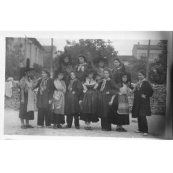 MIKIL-0268 16 RUFFEC CARTE PHOTO JEANNET GROUPE DE FEMMES