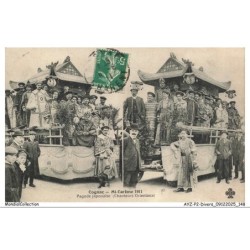 AYZP2-0205-16 - COGNAC - Mi-carême 1911 - Pagode japonaise - Chanteurs orientaux