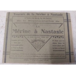 MIKIJ-0504 16 JARNAC THEATRE PROGRAMME MERINE A NASTASIE LIVRET COMPLET