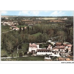 BB-BFP1-0020-16 - MOUTHIERS-SUR-BOEME - Vue aérienne - Le Château de Forge - Vue sur la pisciculture