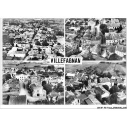 CM-BFP1-0611-16 - VILLEFAGNAN - Vue générale - L'église - Le temple