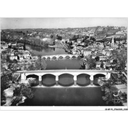 CK-BFP1-1055-16 - EN AVION AU-DESSUS DE CONFOLENS - Vue panoramique des Deux Ponts