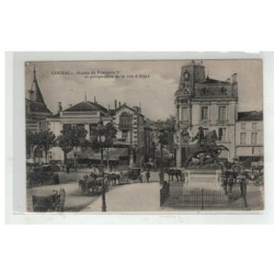 16 COGNAC STATUE FRANCOIS 1 ER ET RUE D ALGER