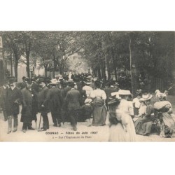 16 COGNAC AH-AL00125 FETES DE JUIN 1907 SUR L ESPLANADE DU PARC 1