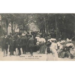 16 COGNAC AH-AL00126 FETES DE JUIN 1907 SUR L ESPLANADE DU PARC 2