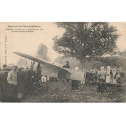 16 COGNAC -FG62518 SOUVENIR DES FETES D AVIATION AVIATEUR GIBERT SUR MONOPLAN BLERIOT