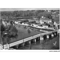 CK-BFP1-1088-16 - EN AVION AU-DESSUS DE CHATEAUNEUF-SUR-CHARENTE - Le pont sur la charente
