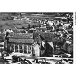 CK-BFP1-1087-16 - EN AVION AU-DESSUS DE CHATEAUNEUF-SUR-CHARENTE - Eglise du XIIe S - Style Roman et vue Panoramique