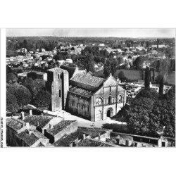 CK-BFP1-1085-16 - EN AVION AU-DESSUS DE CHATEAUNEUF-SUR-CHARENTE - Eglise Romane du 12e siecle et Vue Panoramique