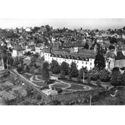 15 MAURIAC AK-DC301 VUE AERIENNE GENERALE DE LA VILLE LA PLACELLE LE COLLEGE