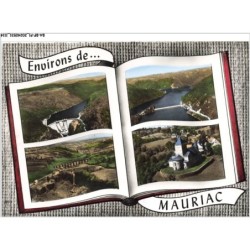 BA-BFP1-0558-15 - Environs de MAURIAC - Barrage de l'Aigle - Pont de St-Projet - Cascade de Salins