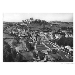 CR-BFP1-0036-15 - SAINT-FLOUR - Les écoles du faubourg et vue panoramique