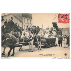 AYVP1-0051-16 - COGNAC - Mi-careme 1911 - Le char des reims