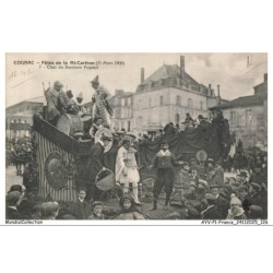AYVP1-0064-16 - COGNAC - Fete de la mi-careme - Char de barnum popaul