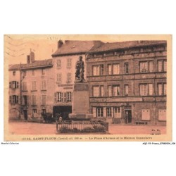 AQJP2-0121-15 - SAINT-FLOUR - la place d'armes et la maison consulaire