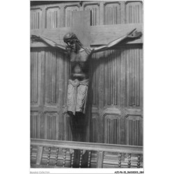 AJIP6-15-0594 - SAINT FLOUR - intérieur de la cathédrale - christ en bois du XV siècle
