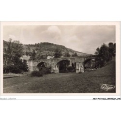 AMTP5-0449-15 - environs de - NEUVEGLISE - cantal - pont de lanau