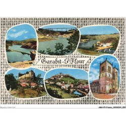 AMHP3-0200-15 - LE CANTAL PITTORESQUE - vue générale de - ST-FLOUR - la cathédrale