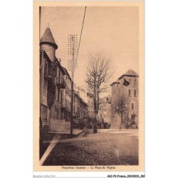 AKJP2-0194-15 - MAURIAC - la place de l'église