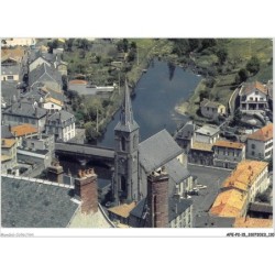 AFEP2-15- 0146 - SAINT-FLOUR - vue plongeante sur les bords du lander et l'église sainte-christine