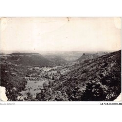 AJIP6-15-0662 - MASSIAC - cantal - vue générale - les rochers st-victor et ste-madeleine