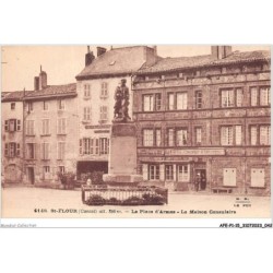 AFEP1-15-0022 - ST-FLOUR - cantal alt 886 - la place d'armes - la maison consulaire