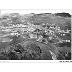 AFEP3-15-0189 - En avion au-dessus de - MURAT - cantal - l'église de bredons mh XIe s - style roman - vue panoramique